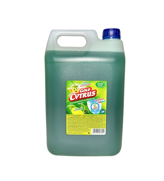 PŁYN DO NACZYŃ GOLD CYTRUS 5L (114/1/1)