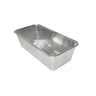 Foremka aluminiowa prostokątna 1640ml X-9Z (10szt)