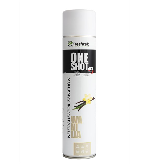 FRESHTEK ONE SHOT Neutralizator zapachów WANILIA 600ml (_/12/1)
