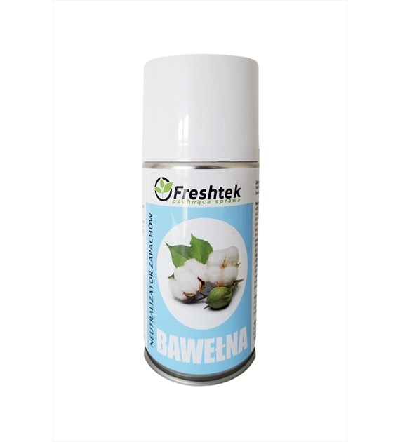 FRESHTEK ONE SHOT Neutralizator zapachów do dozownika BAWEŁNA 250ml (_/24/1)
