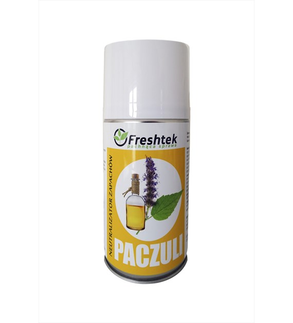 FRESHTEK ONE SHOT Neutralizator zapachów do dozownika PACZULI 250ml (_/24/1)