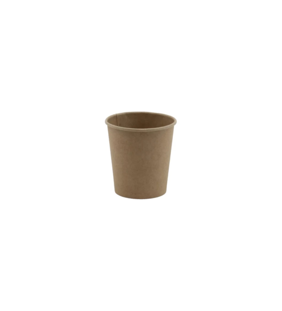 (SUP) KUBEK PAPIEROWY 100ml KRAFT (_/30/100)