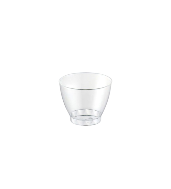 FINGERFOOD Kubek TIME transparentny 75ml PS (96/20/24)