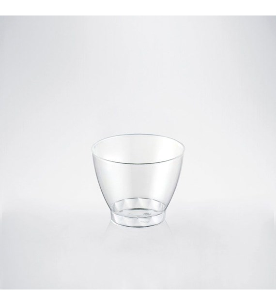 FINGERFOOD Kubek TIME transparentny 75ml PS (96/20/24)