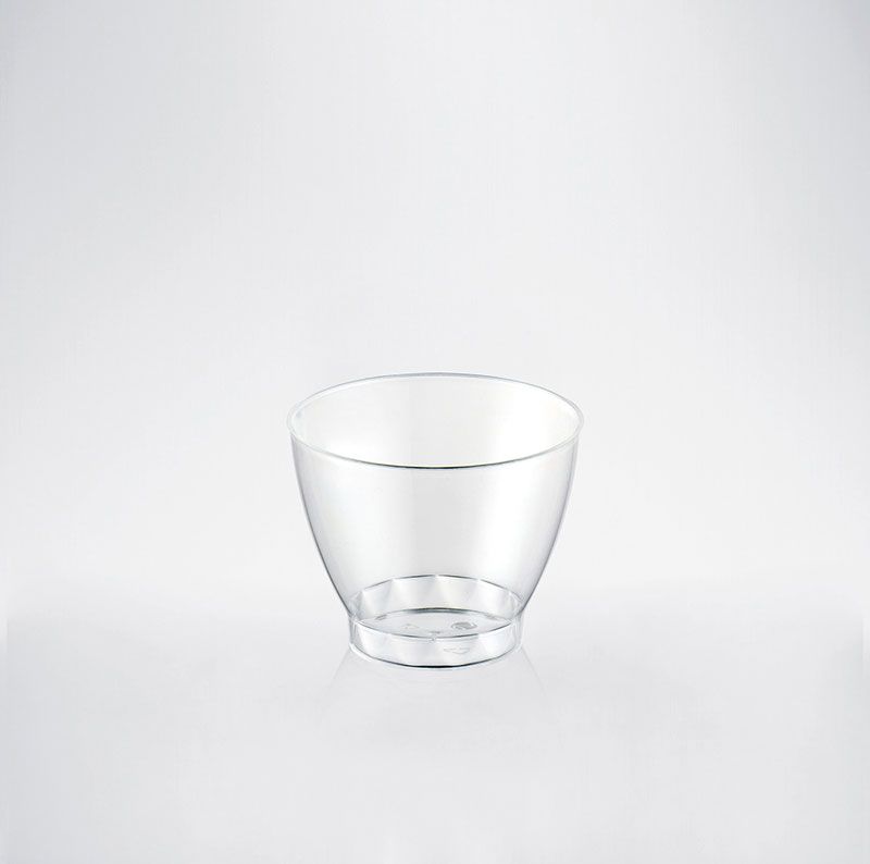FINGERFOOD Kubek TIME transparentny 75ml PS (96/20/24)