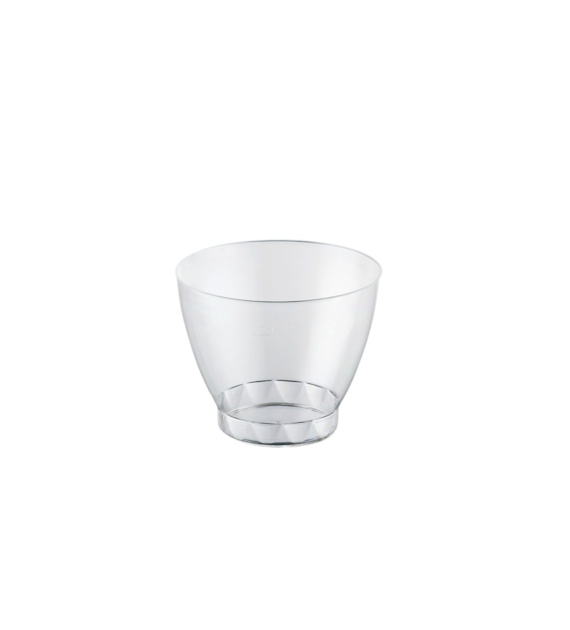 FINGERFOOD Kubek TIME transparentny 280ml PS (40/24/12)
