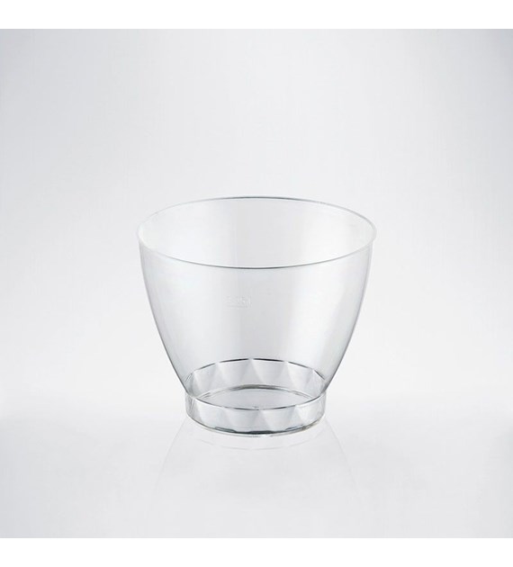 FINGERFOOD Kubek TIME transparentny 280ml PS (40/24/12)