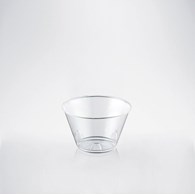 FINGERFOOD Kubek TULIP1 transparentny 70ml PS (63/20/24)