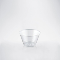 FINGERFOOD Kubek TULIP1 transparentny 70ml PS (63/20/24)