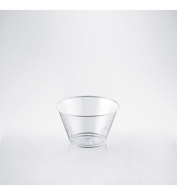 FINGERFOOD Kubek TULIP1 transparentny 70ml PS (63/20/24)