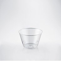 (REUSE) FINGERFOOD Kubek TULIP2 transparentny 100ml PS (96/20/24)