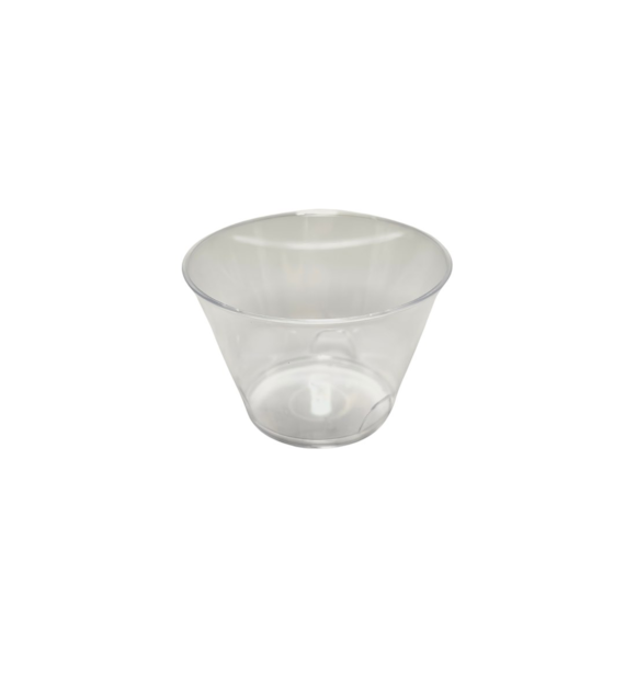 (REUSE) FINGERFOOD Kubek TULIP2 transparentny 100ml PS (96/20/24)