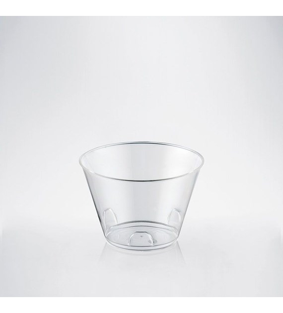 (REUSE) FINGERFOOD Kubek TULIP3 transparentny 150ml PS (48/20/24)
