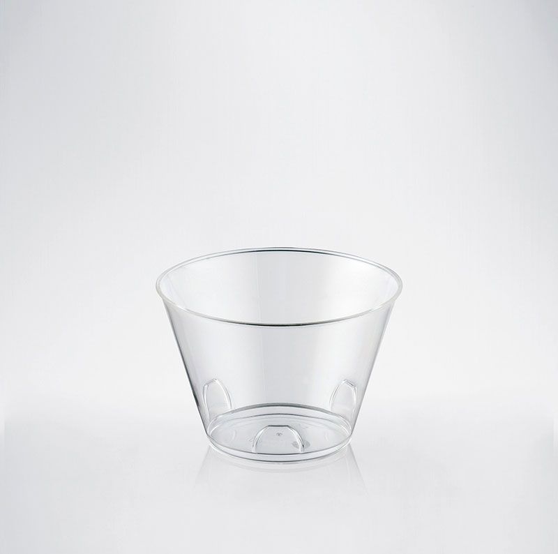 (REUSE) FINGERFOOD Kubek TULIP3 transparentny 150ml PS (48/20/24)