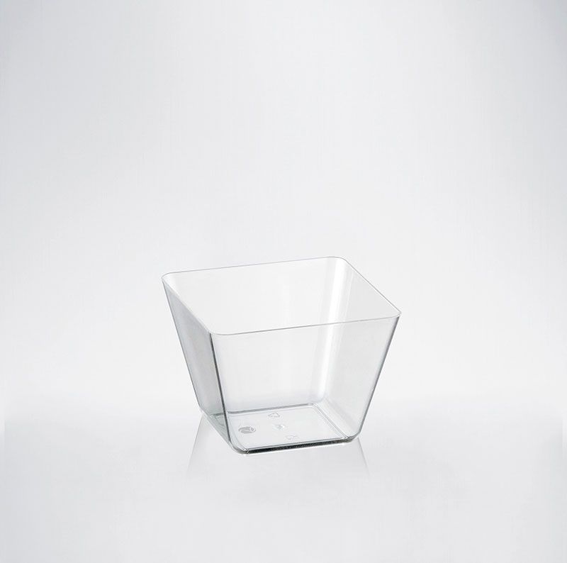 FINGERFOOD Pojemnik SPACE transparentny 90ml PS (120/20/24)