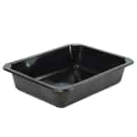 Think`n Pack Pojemnik do zgrzewu WZMOCNIONE ROGI niedzielony czarny T-227x178x50 PP (24/8/50)