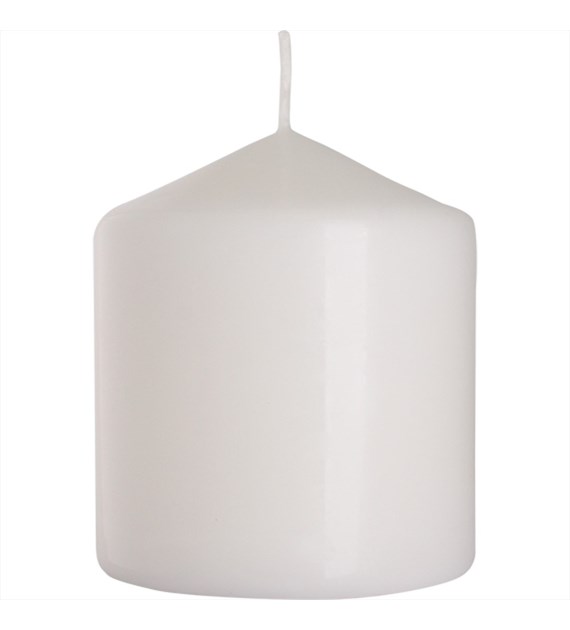 ŚWIECA WALEC BIAŁA 80x90 (_/6/1)