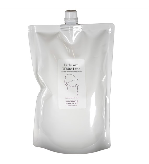 SZAMPON & ŻEL WHITE LINE 1L