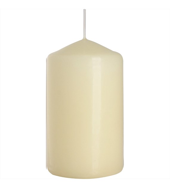 ŚWIECA WALEC ECRU 60x100 (_/6/1)