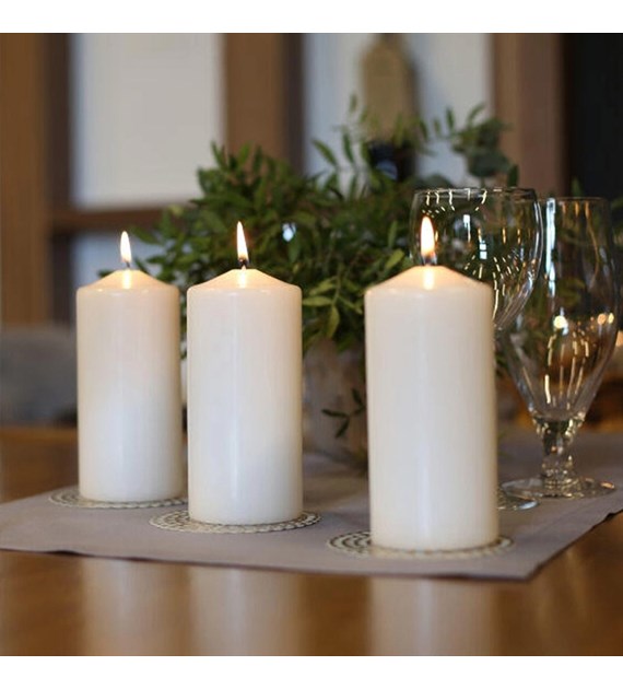 ŚWIECA WALEC BIAŁA 60x100 (_/6/1)