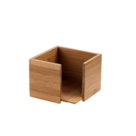 BAMBUS - DYSPENSER DO SERWETEK 24x24 1/4 13,5x13,5x10