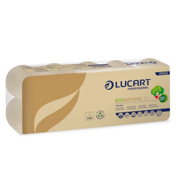 LUCART papier toaletowy EcoNatural 19,8m (_/12/10)