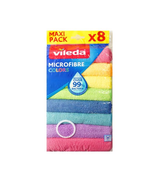 VILEDA Ściereczki mikrofibra Colors (78/10/8)