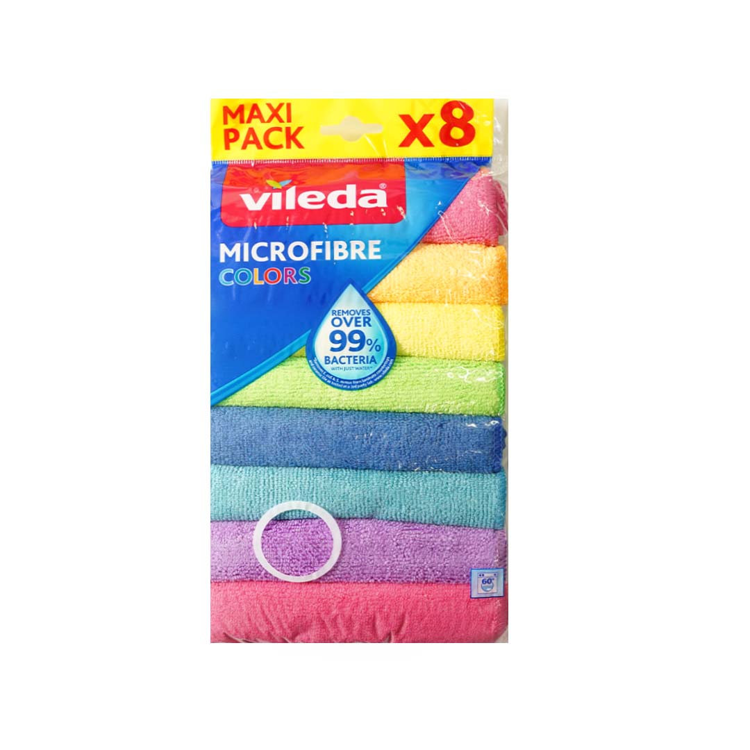 VILEDA Ściereczki mikrofibra Colors (78/10/8)