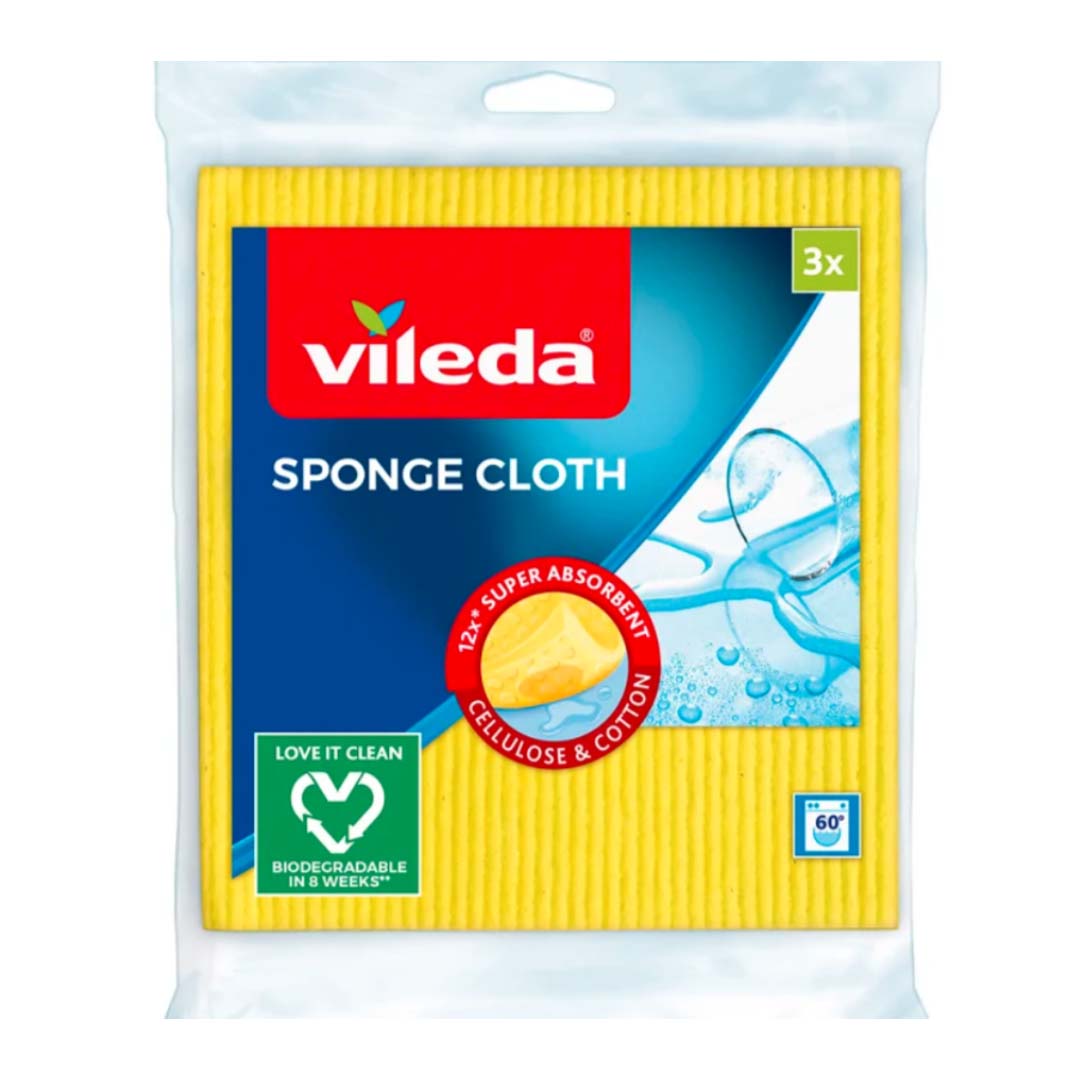 VILEDA Ściereczki SPONGE CLOTH (80/18/3)