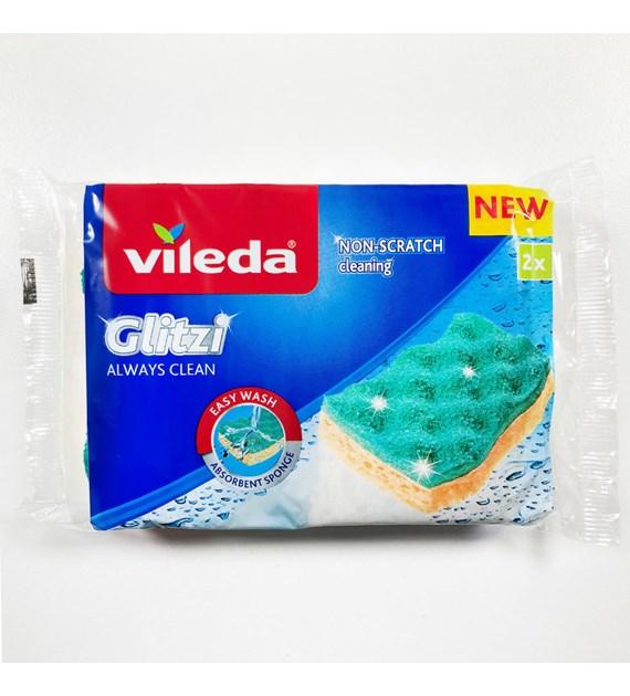 VILEDA Zmywak wiskozowy Glitzi Always Clean (261/16/2)