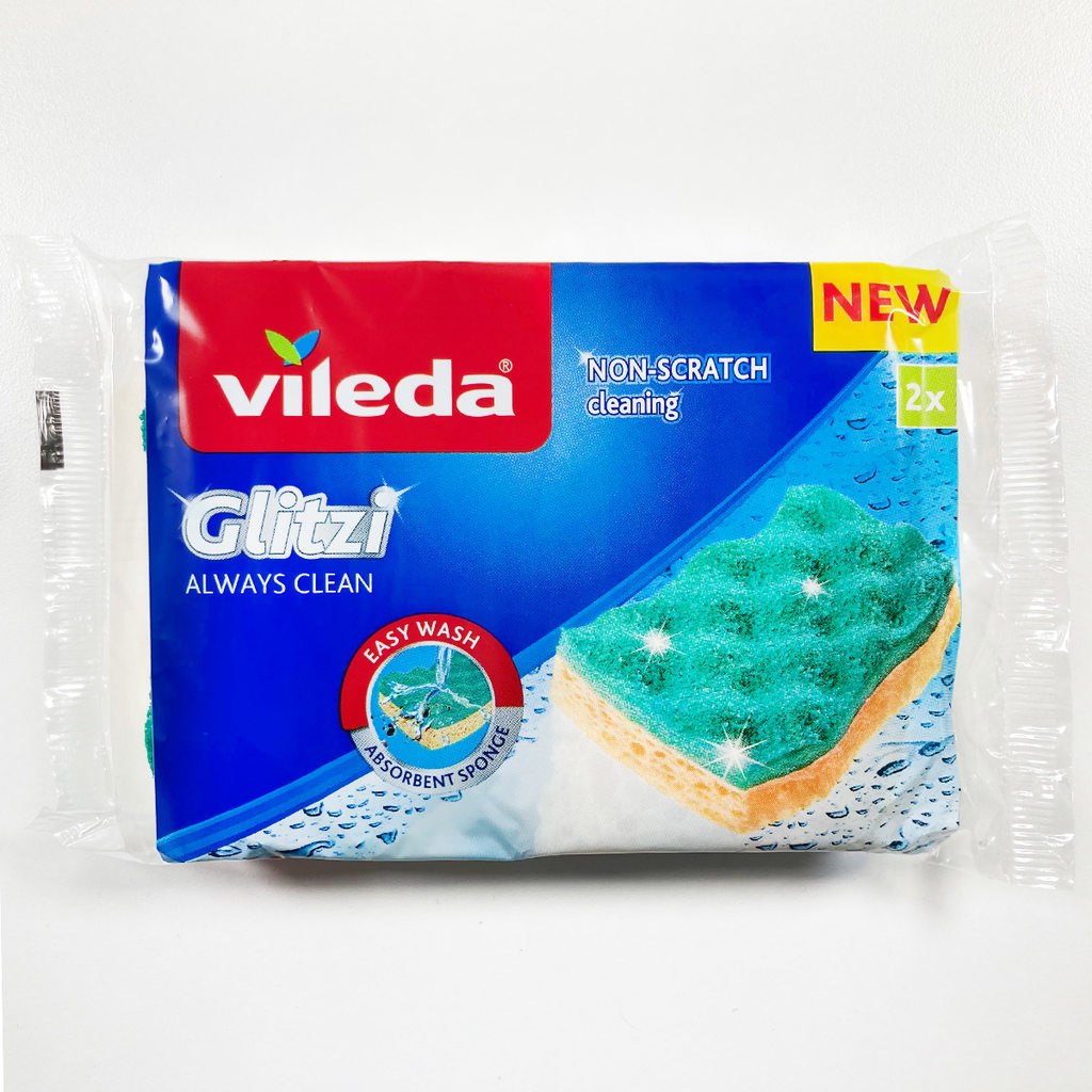 VILEDA Zmywak wiskozowy Glitzi Always Clean (261/16/2)