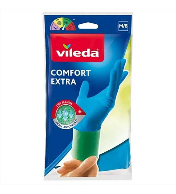 VILEDA Rękawice Comfort Extra średnie M