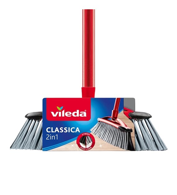 VILEDA Szczotka uniwersalna CLASSICA 2w1 + kij (24/5/1)