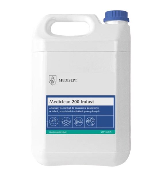 MEDISEPT MEDICLEAN N200 Brud Clean 5L alkaliczny środek do czyszczenia podłóg (_/1/1)