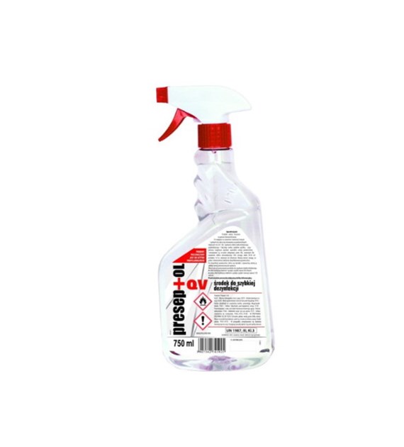 LAKMA PRESEPTOL QV produkt biobójczy do szybkiej dezynfekcji 750ml (360/8/1)