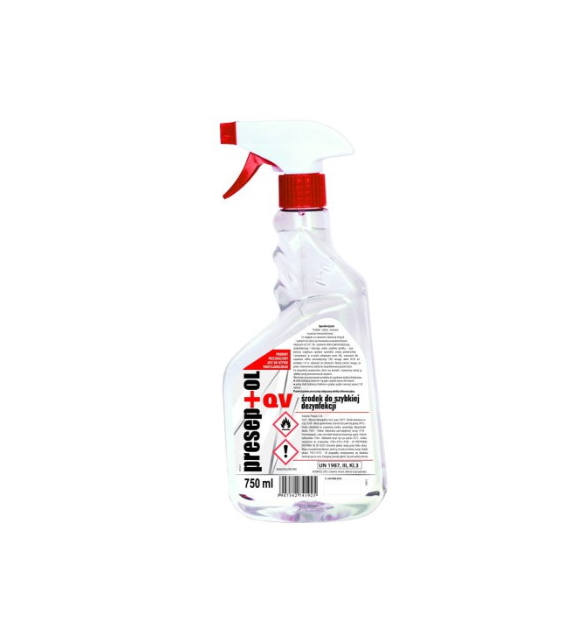 LAKMA PRESEPTOL QV produkt biobójczy do szybkiej dezynfekcji 750ml (360/8/1)