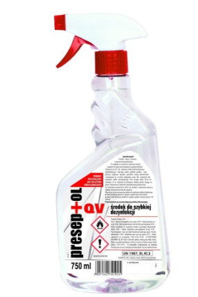 LAKMA PRESEPTOL QV produkt biobójczy do szybkiej dezynfekcji 750ml (360/8/1)