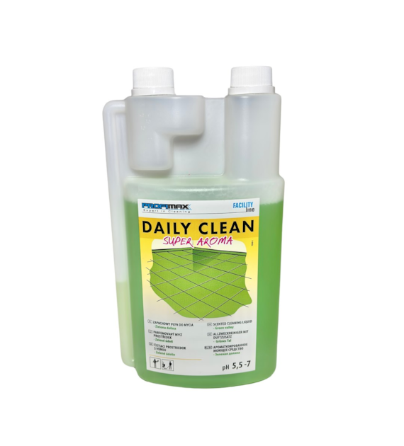 LAKMA DAILY CLEAN SUPER AROMA do zapachowego mycia ZIELONA DOLINA 1L (384/6/1)