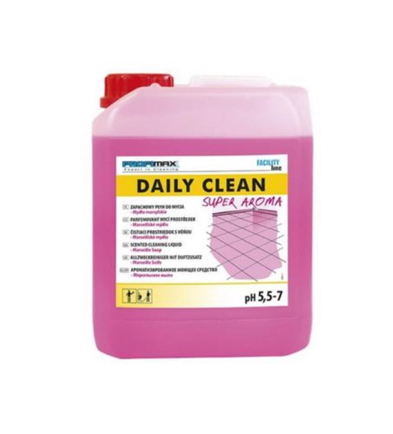 LAKMA DAILY CLEAN SUPER AROMA do zapachowego mycia MYDŁO MARSYLSKIE 5L (90/1/1)