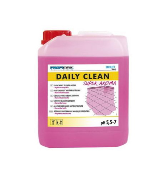 LAKMA DAILY CLEAN SUPER AROMA do zapachowego mycia MYDŁO MARSYLSKIE 5L (90/1/1)