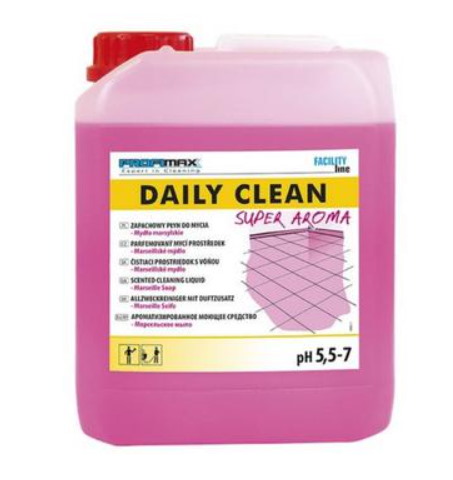 LAKMA DAILY CLEAN SUPER AROMA do zapachowego mycia MYDŁO MARSYLSKIE 5L (90/1/1)