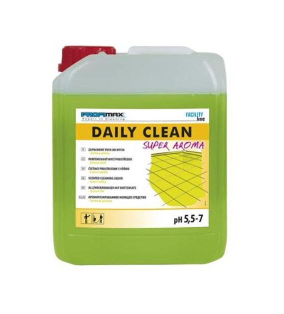 LAKMA DAILY CLEAN SUPER AROMA do zapachowego mycia ZIELONA DOLINA 5L (90/1/1)