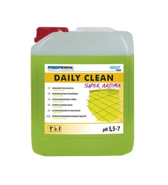 LAKMA DAILY CLEAN SUPER AROMA do zapachowego mycia ZIELONA DOLINA 5L (90/1/1)