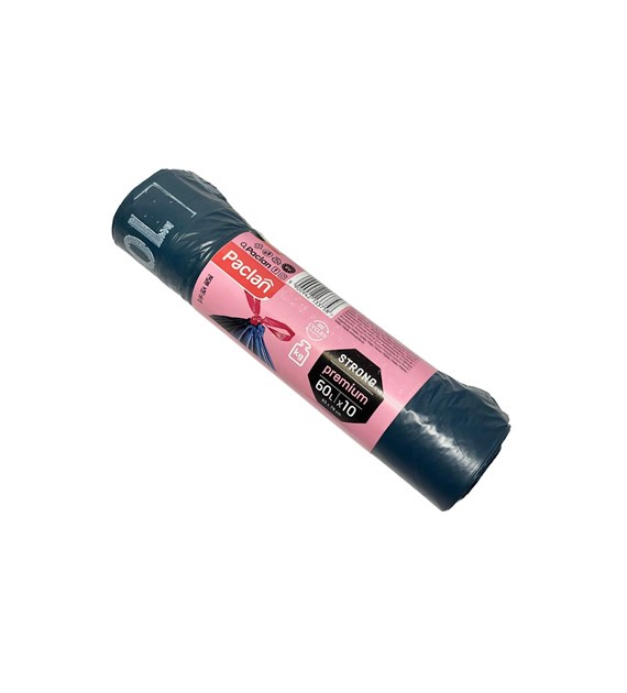 PACLAN WORKI PREMIUM 60L LDPE Z TAŚMĄ (_/33/10)