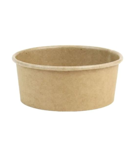 Miska papierowa KRAFT fi120mm 320ml (16/12/50)
