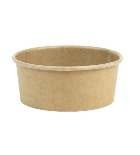 Miska papierowa KRAFT fi120mm 320ml (16/12/50)