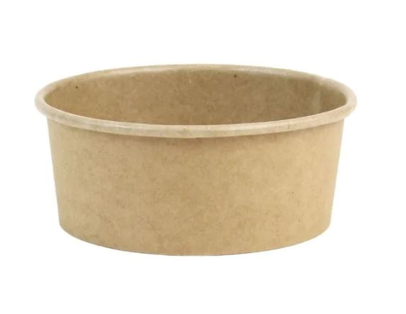 Miska papierowa KRAFT fi120mm 320ml (16/12/50)