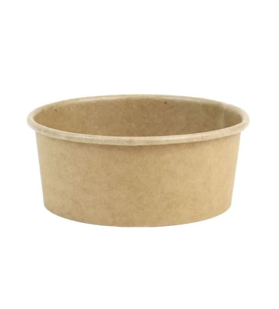 Miska papierowa KRAFT fi120mm 500ml (16/12/50)