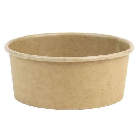 Miska papierowa KRAFT fi120mm 500ml (16/12/50)