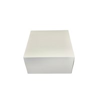 PUDEŁKO DO CIAST ZAMYKANE 220x220x120 BIAŁE (_/12/15)